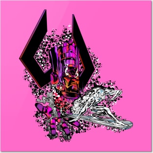 Galactus & Silver Surfer - Classic Posters and Art